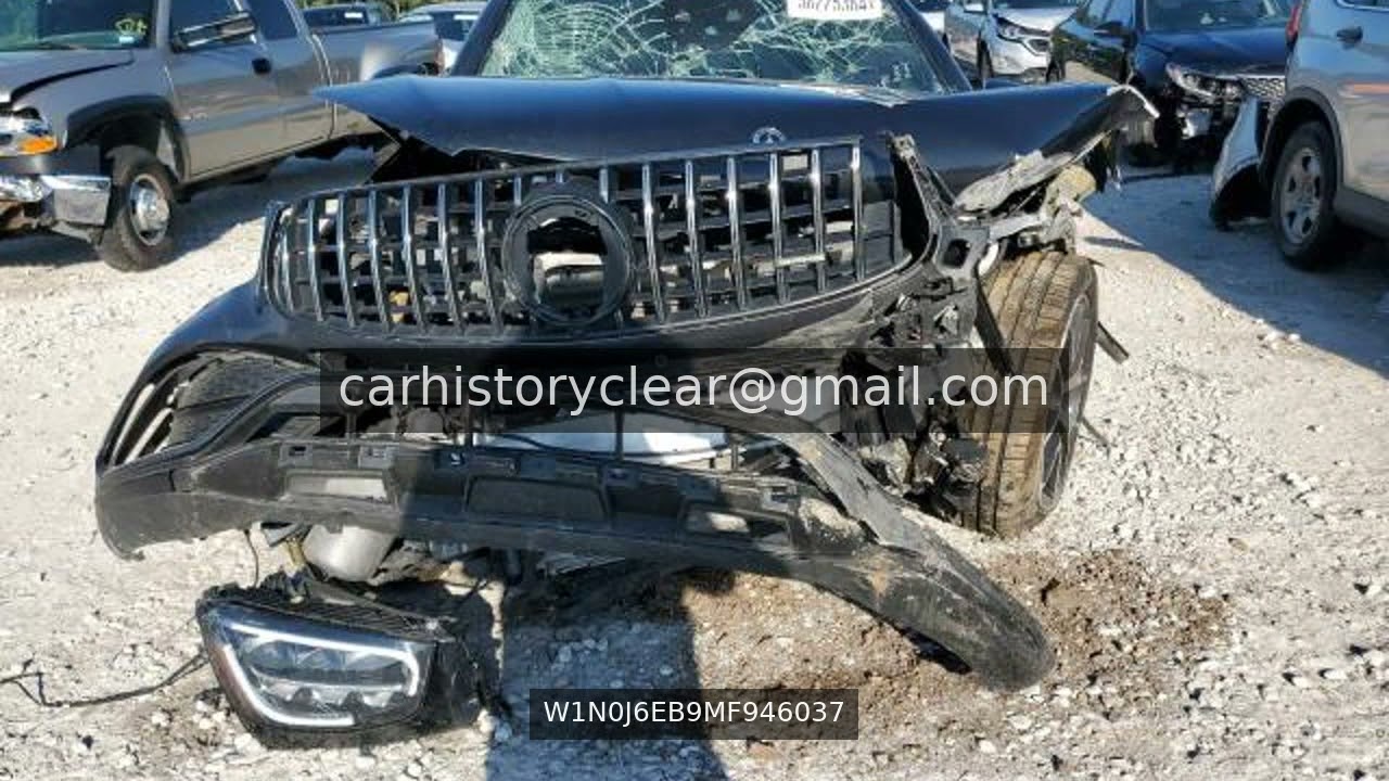 2021 Mercedes-Benz Glc Coupe 43 4Matic Amg | W1N0J6EB9MF946037