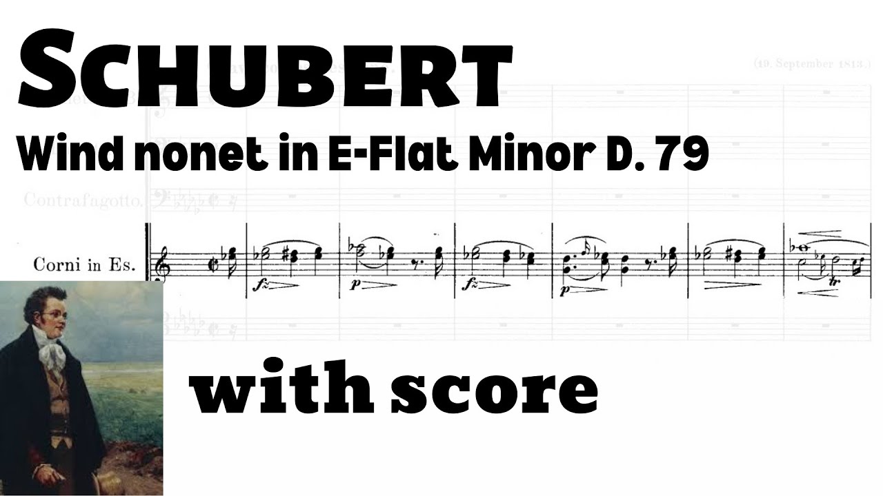Schubert: Wind nonet in E Flat Minor 