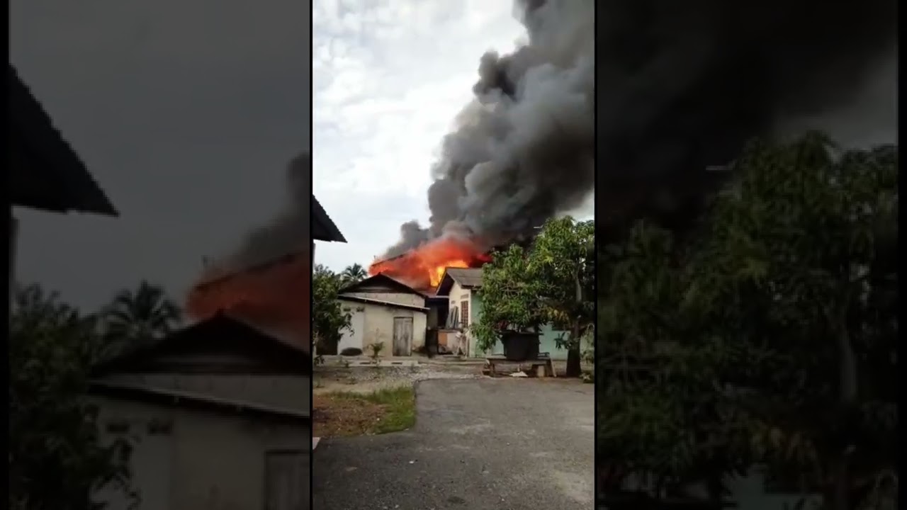 KEBAKARAN RUMAH SYAWAL KE 8