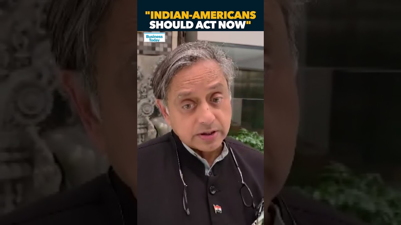 Shashi Tharoor Urges Indian-American Community To Press US Lawmakers For India-Friendly Policies