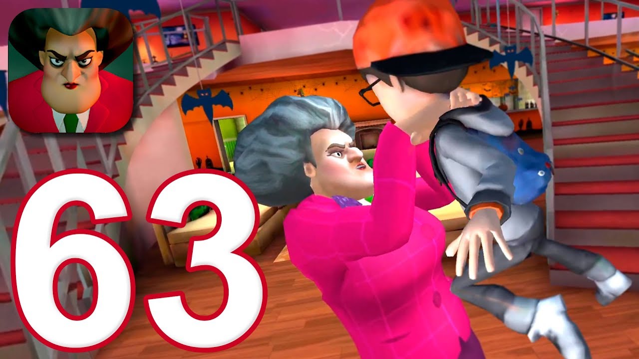 Scary Teacher 3D - Gameplay Walkthrough Part 63 - Free The Cat