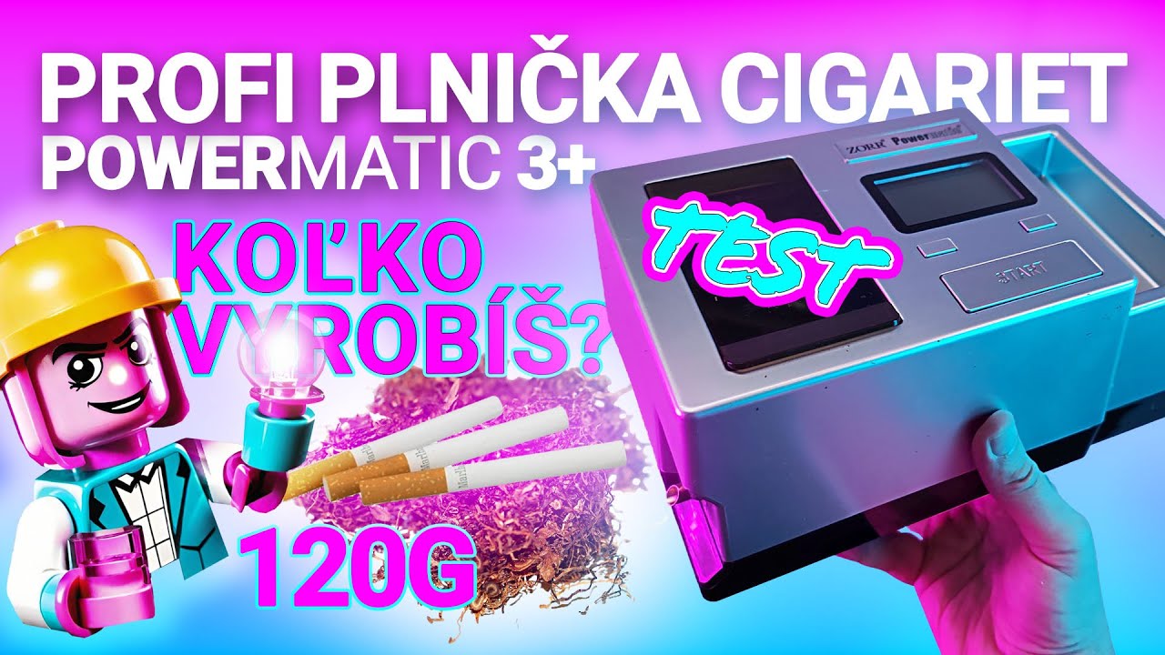 POLO PROFI PLNÍČKA CIGARIET PowerMatic 3 Plus Oplatí sa? Ušetríš? #test #dyi #tabak #powermatic