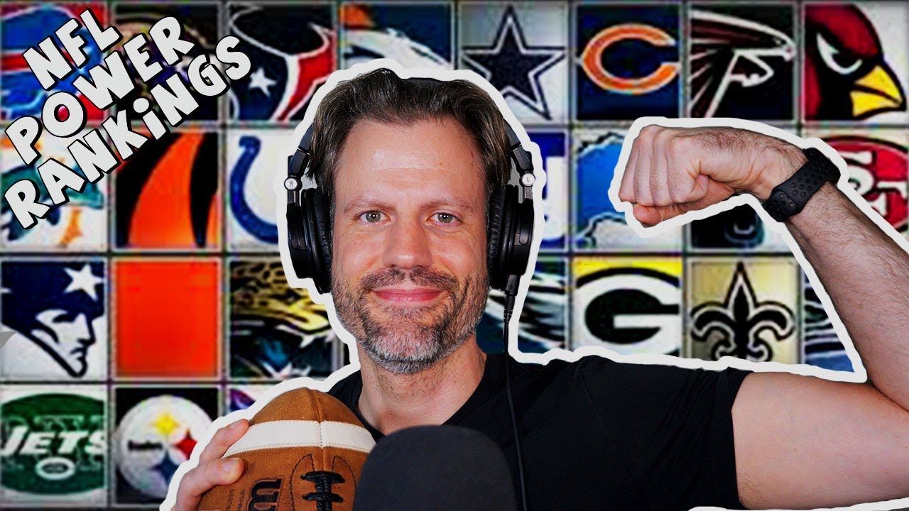 ASMR NFL Power Rankings | Beard Scratching, Whispering, Hand Sounds