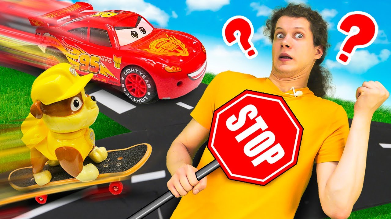 Щенячий патруль изучает дорожные знаки 🚷⛔️ Авария у перехода! Развивающие мультики для детей