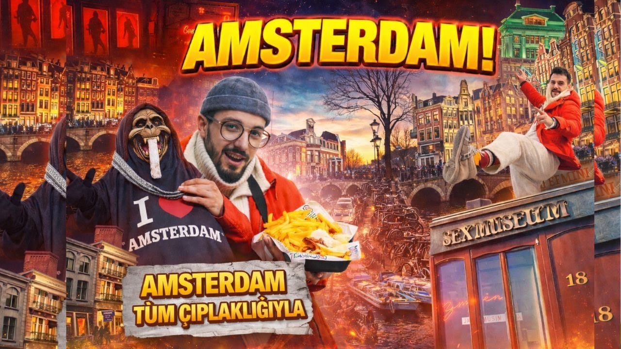 AMSTERDAM'DA KİMSENİN AÇIK AÇIK ANLATMADIĞI YER.. (SEX MUSEUM)