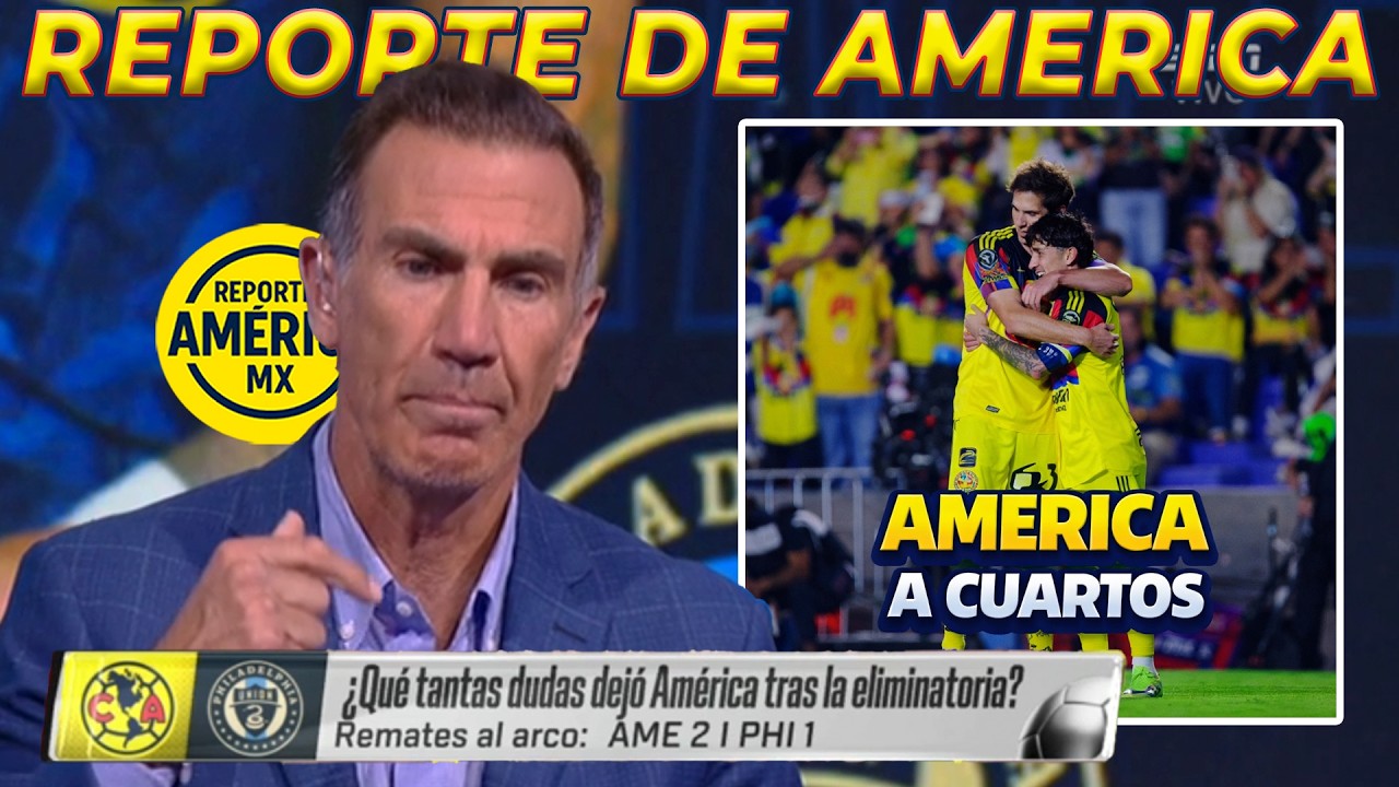 ¡América AVANZA a Cuartos de CONCACHAMPIONS! Empata 1-1 vs Philadelphia con Criticas a Jardine.