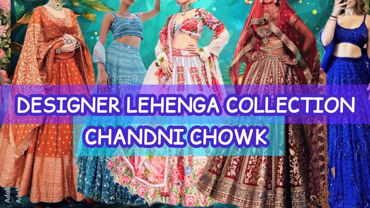 LEHENGA UNDER 17K🤑LATEST DESIGNER REPLICA CHANDNI CHOWK DELHI BUDGET HANDWORK BRIDAL SIDERS LEHENGA 