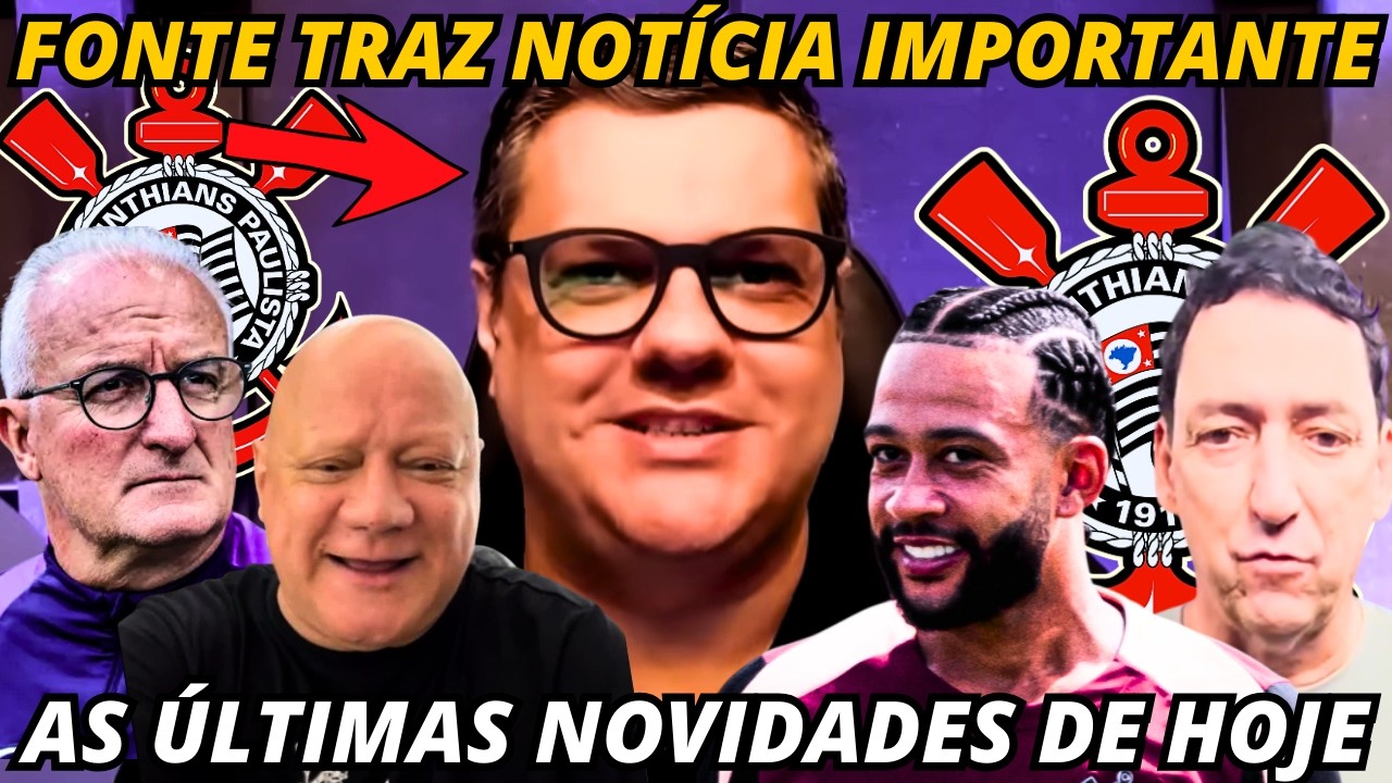 🚨MANHÃ AGITADA DESTA QUARTA-FEIRA! TIMÃO TEM NOVIDADES IMPORTANTES FIEL! SAMIR E NOTÍCIAS DO TIMÃO