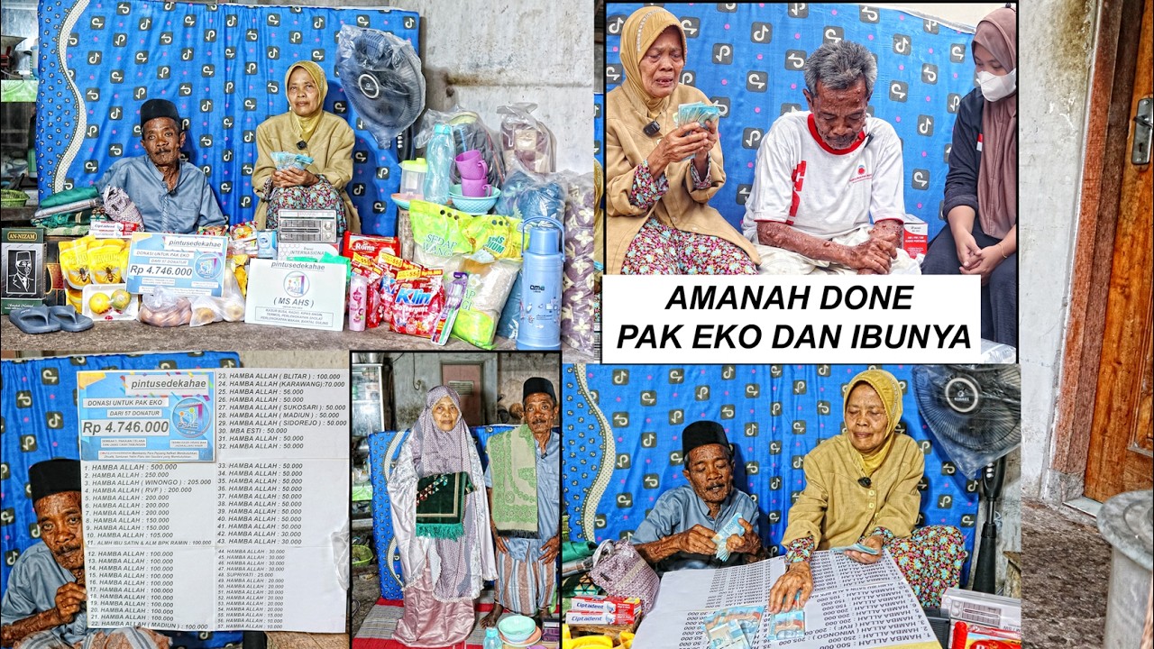 AMANAH DONE PAK EKO DAN IBUNYA