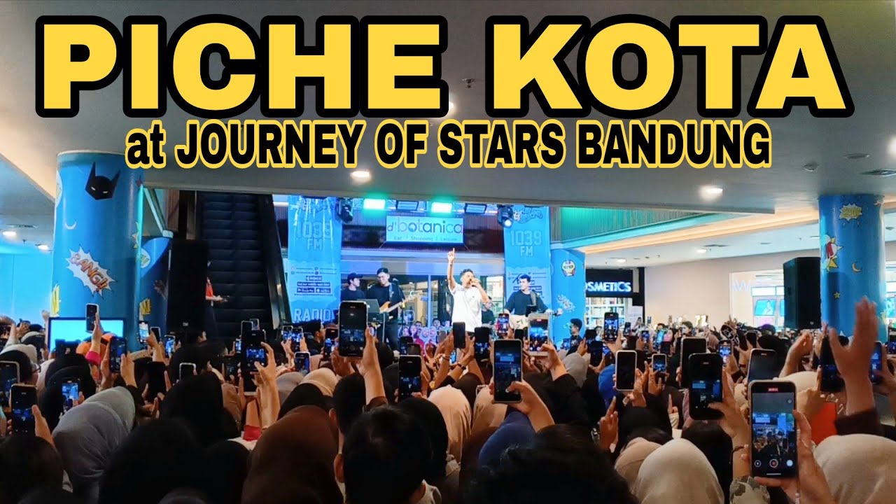 PICHE KOTA Live at JOURNEY OF STARS BANDUNG VOL 21 (Hits Unikom Radio) - d'Botanica | Full Video