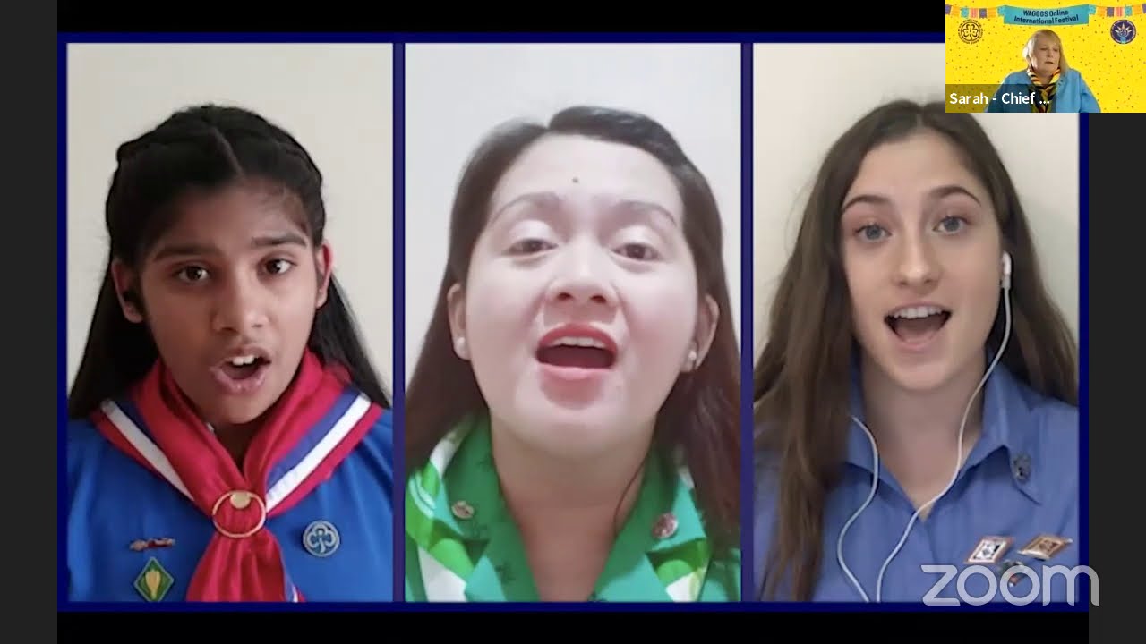 #ShareTheLight WAGGGS Online International Festival