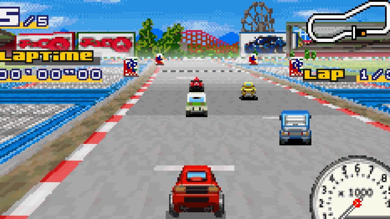 [4K / 60fps first 80 minutes] Gadget Racers / Penny Racers / チョロQアドバンス - GBA (tool-assisted)