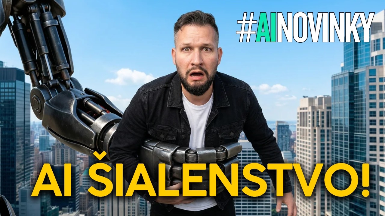 AI šialenstvo pokračuje ...🤯  Roztrhnuté vrece noviniek! 🔥 #AInovinky
