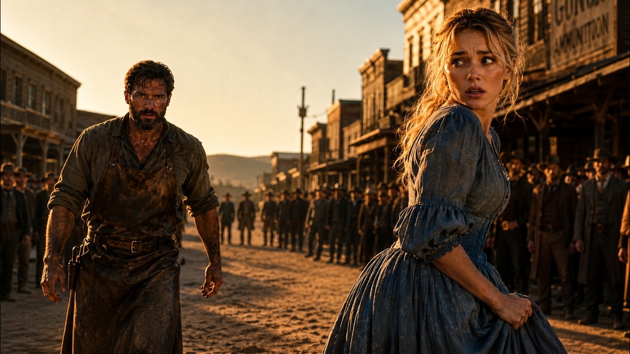 She Never Spoke to anyone in Town &mdash; Until the Blacksmith approached her one day  | Wild West Story