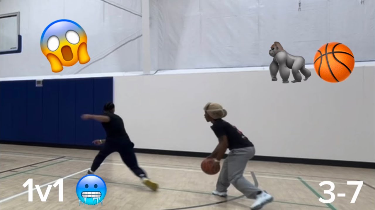 1v1ing midget gorilla😱(It gets intense)
