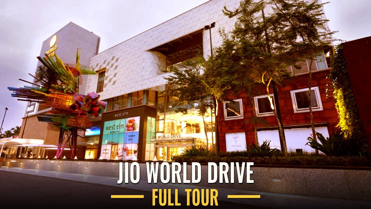 Jio World Drive FULL Tour 4K | India's Luxury Mall By Reliance In Mumbai