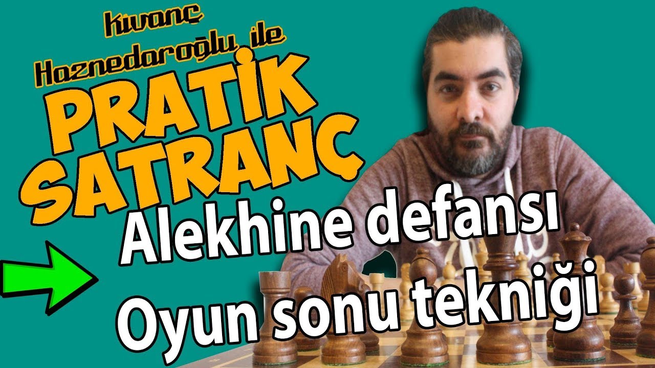 Pratik ders 47 : Alekhine defansta siyahın planları nelerdir?