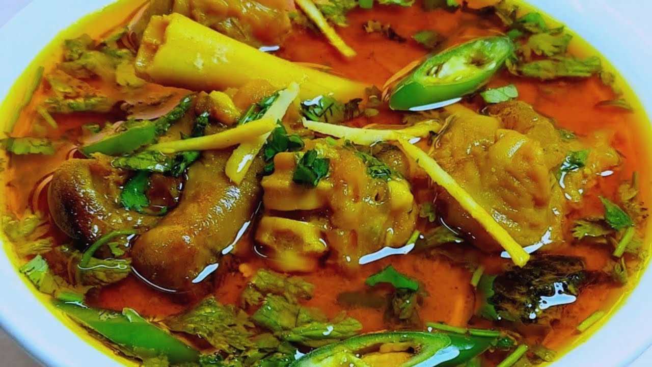 Bakraeid special Mutton Paya Recipe in hindi | How to make Mutton Paya Curry | Bakray ke Paye