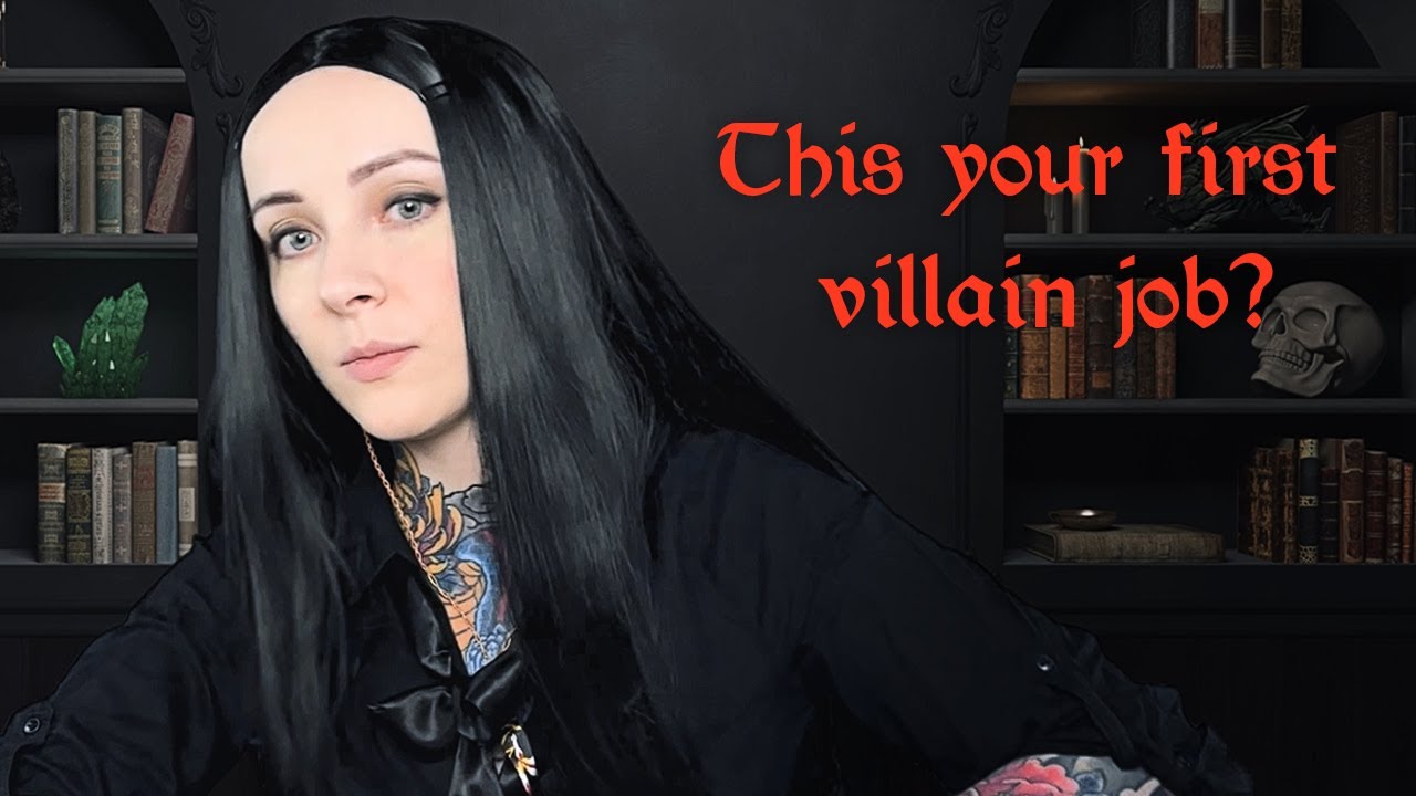 Villain Job Interview ASMR // roleplay, asking questions, soft spoken, whispers and magic