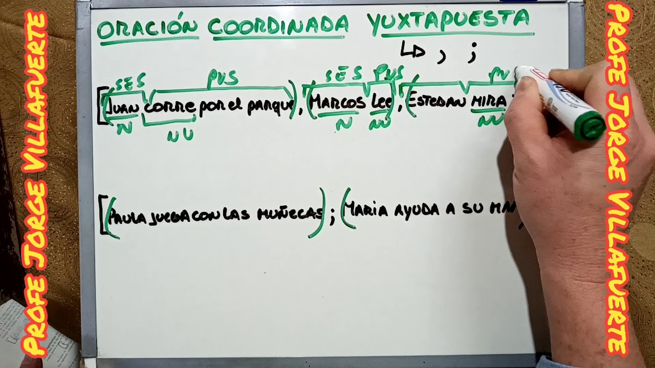 Gramática 10 - Oraciones Coordinadas Yuxtapuestas y Copulativas