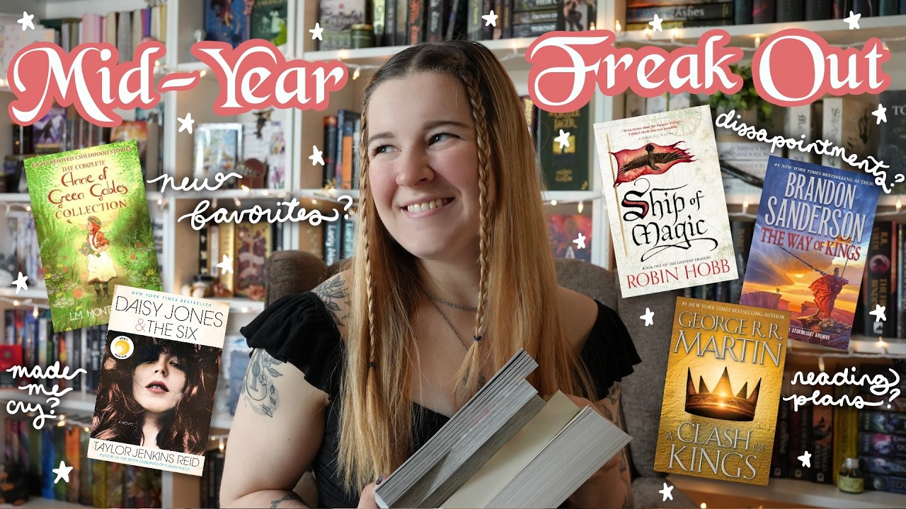 MID-YEAR BOOK FREAK OUT TAG 📖 surprising favs, disappointments & end of year reading plans