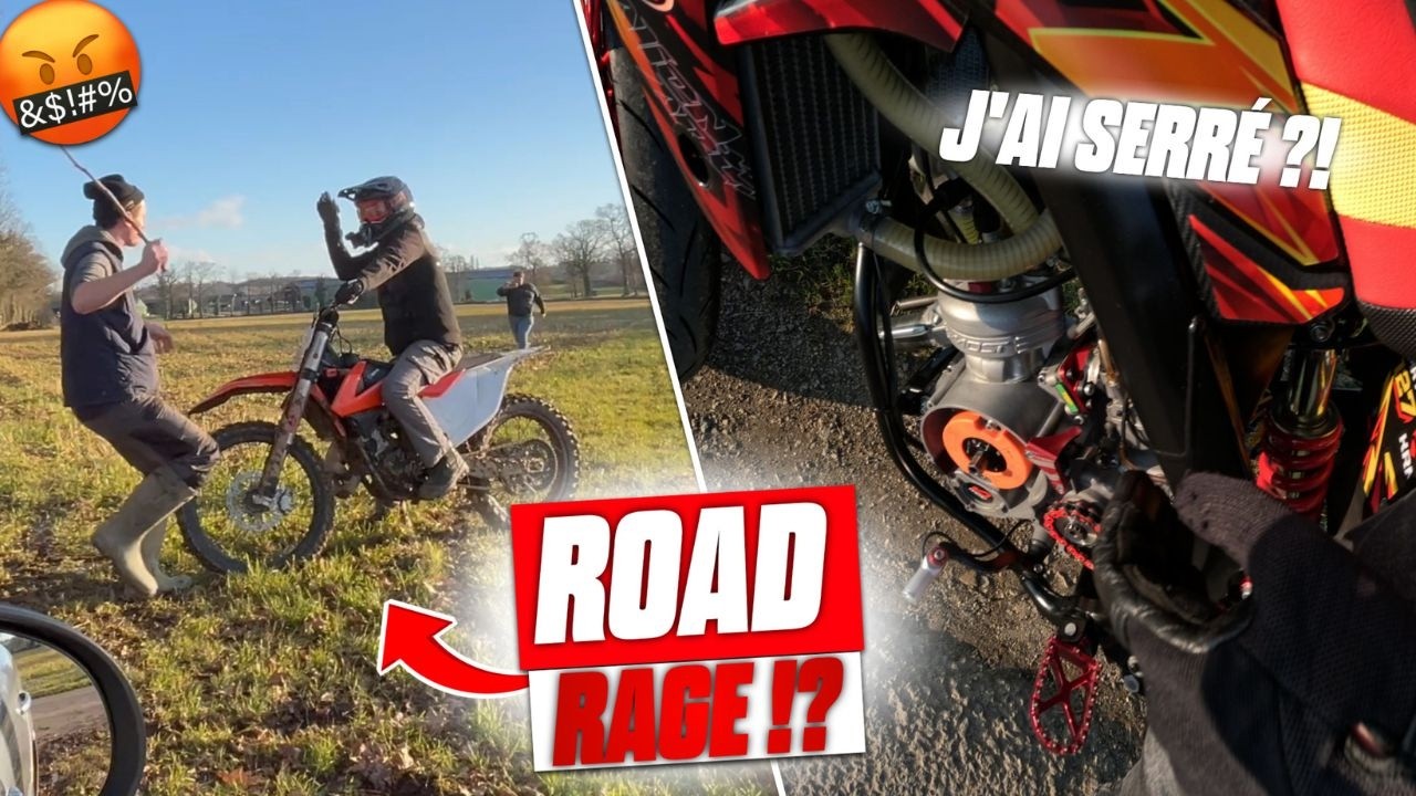 Un fou nous agresse ! Ma 50cc est d&eacute;j&agrave; en panne&hellip;