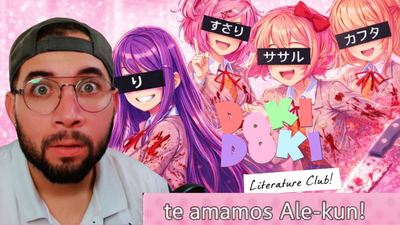 Doki Doki Literature Club! Me dejó TRAUMAS 💀 (JUEGO COMPLETO)