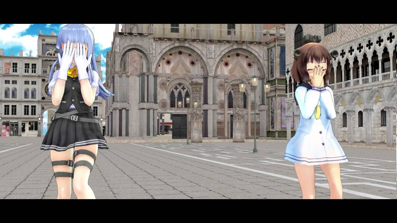 【MMD艦これ】第十六駆逐隊で「Lap Tap Love」