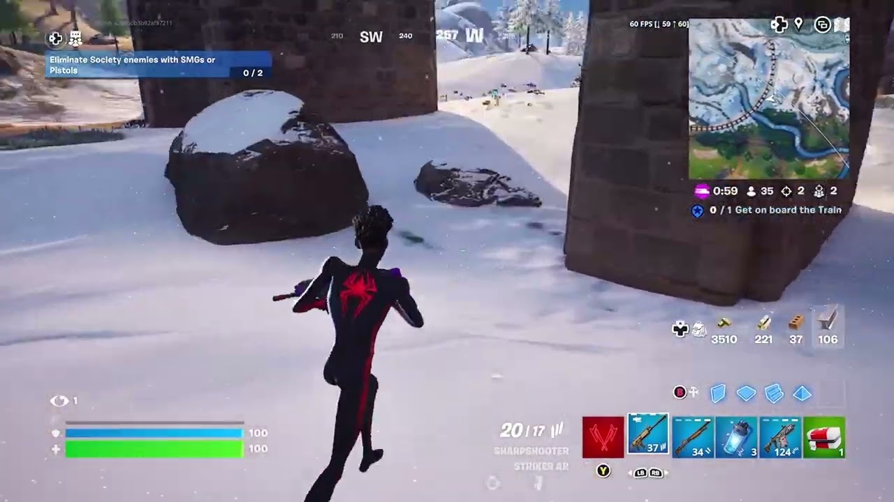 4 Kills Solo Game W/ Miles Morales Skin - FORTNITE Chapter 5 Season 1 With No Commentary Gameplay