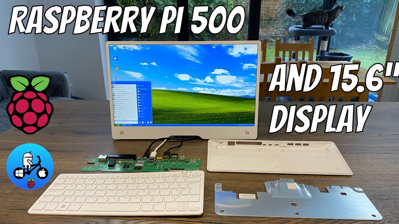 Raspberry Pi 500 First Look & Teardown. New 15.6