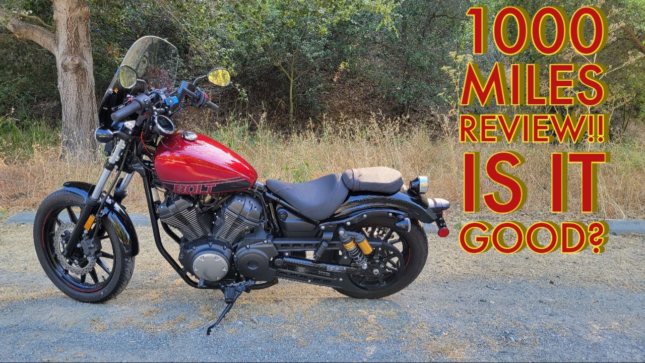 Yamaha Bolt 1000 Miles Review | A beginner's perspective