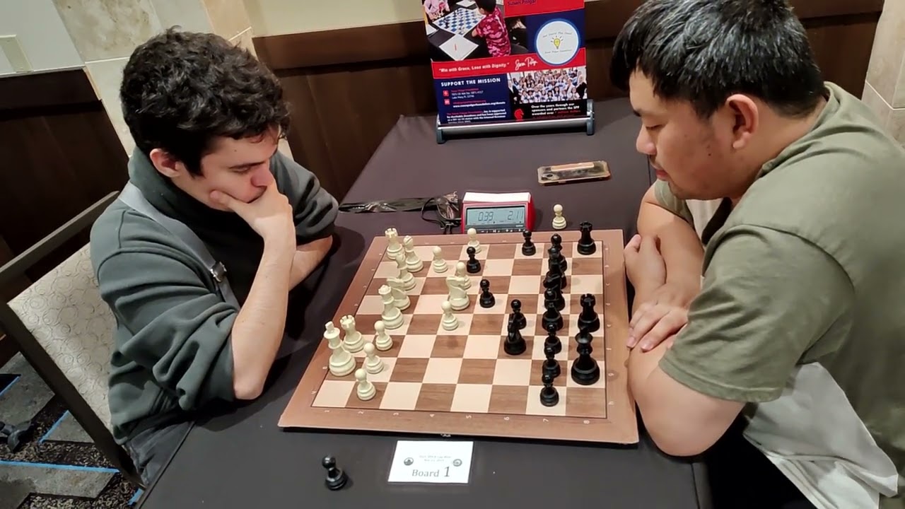 SPICE Cup Blitz: GM Illia Nyzhnyk vs GM Jianchao Zhou 