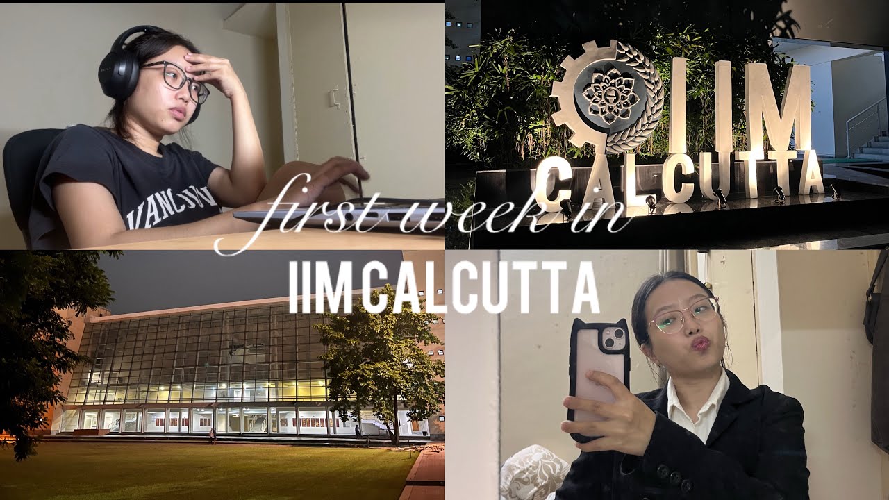 first few weeks at IIM Calcutta | my experience