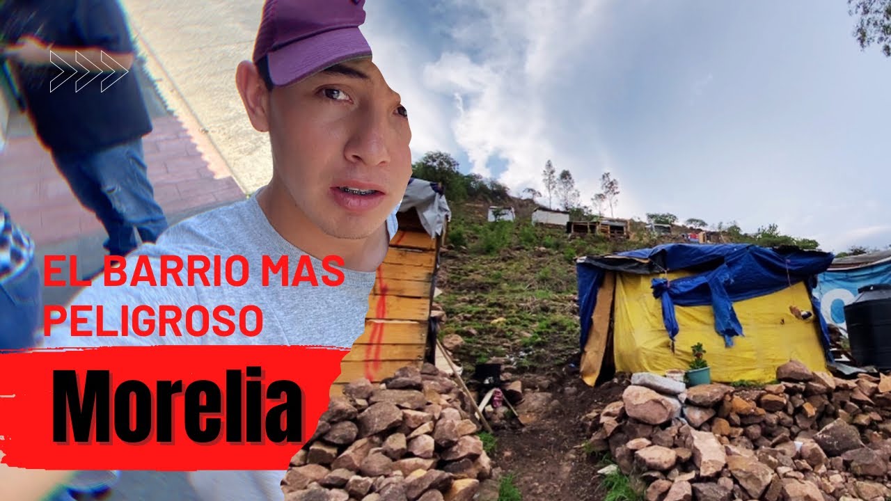 Entre al Barrio más PELIGROSO de Morelia Michaoacan. ⛰️⚠️😬