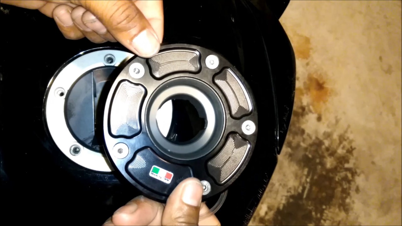 TWM keyless gas cap install guide (Installed on a 14 GSX-R 750)