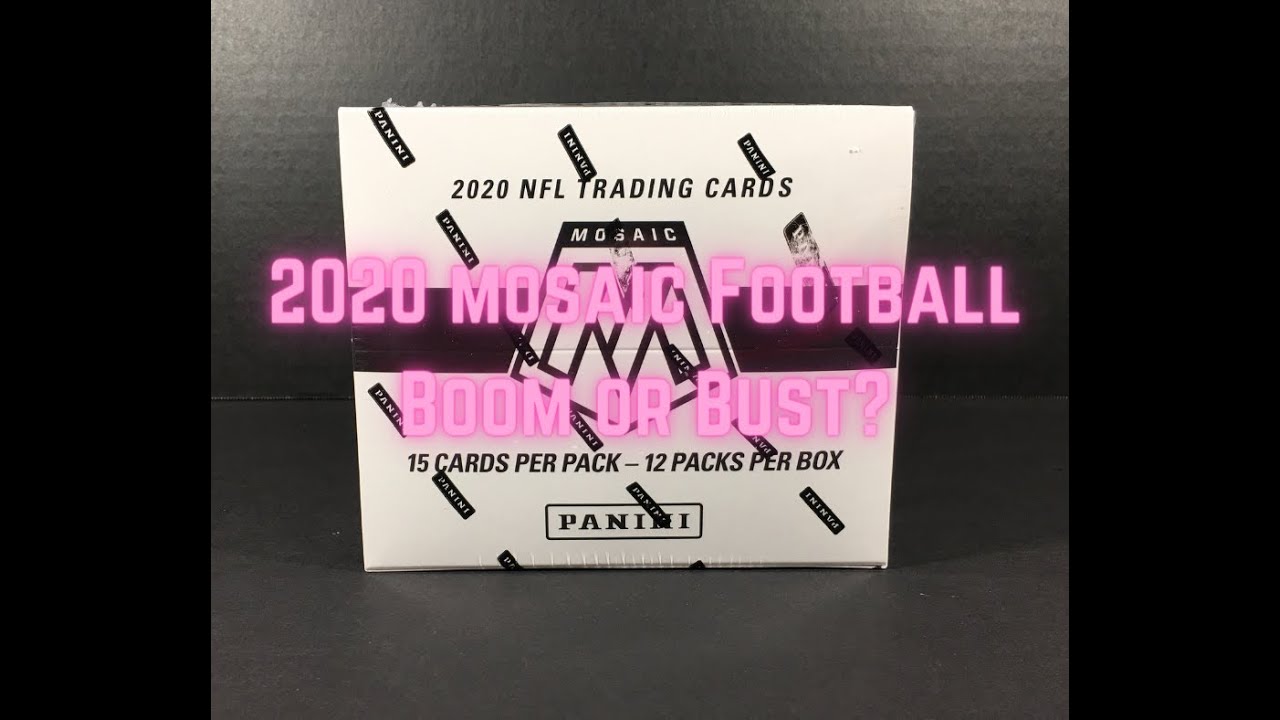 2020 Mosaic Football Break - Full 12 Cello Pack Box! 😲