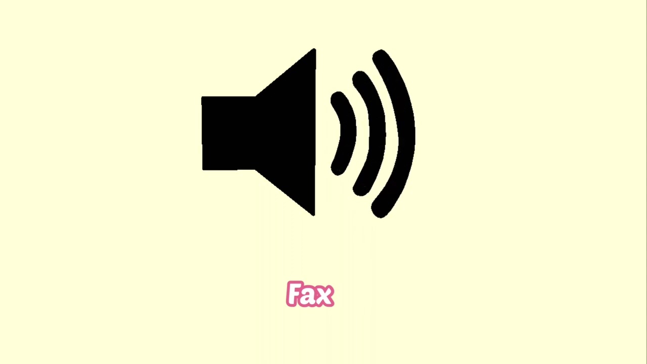 Fax Sound Effect