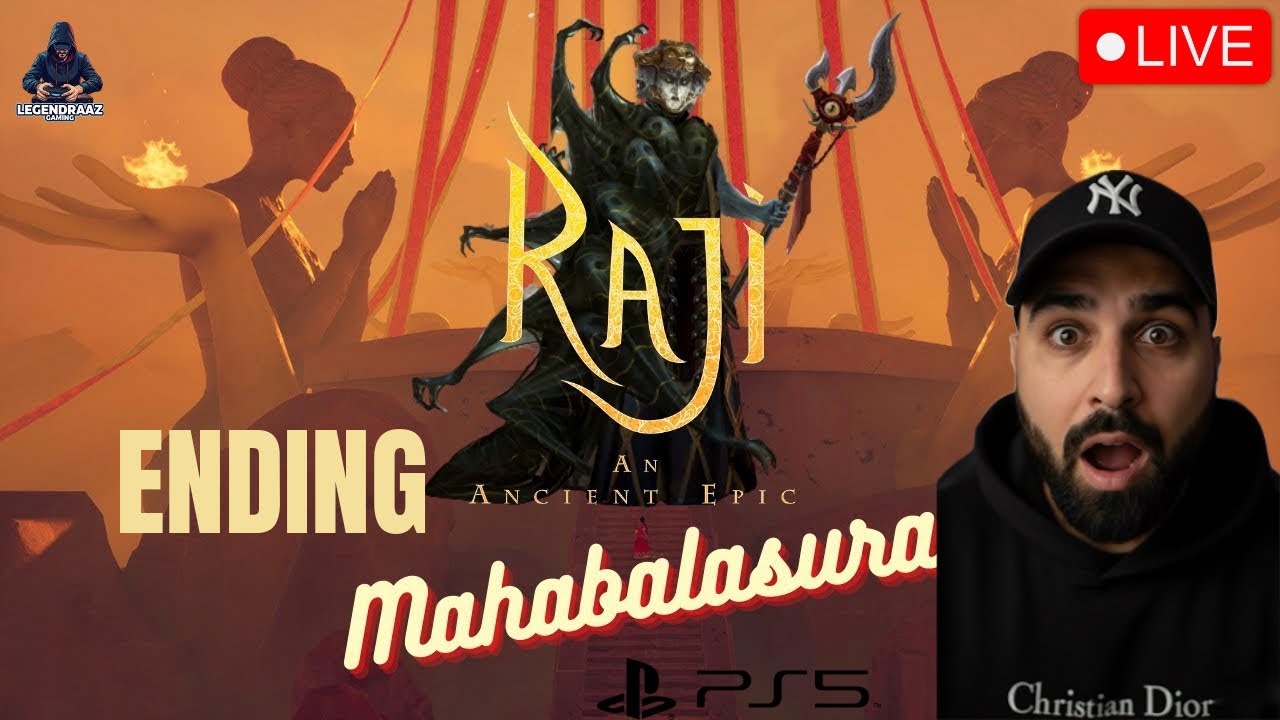 😱 FINAL BOSS MAHABALASURA DESTROYED?! | Raji ENDING LIVE PS5 | LEGENDRAAZ GAMING
