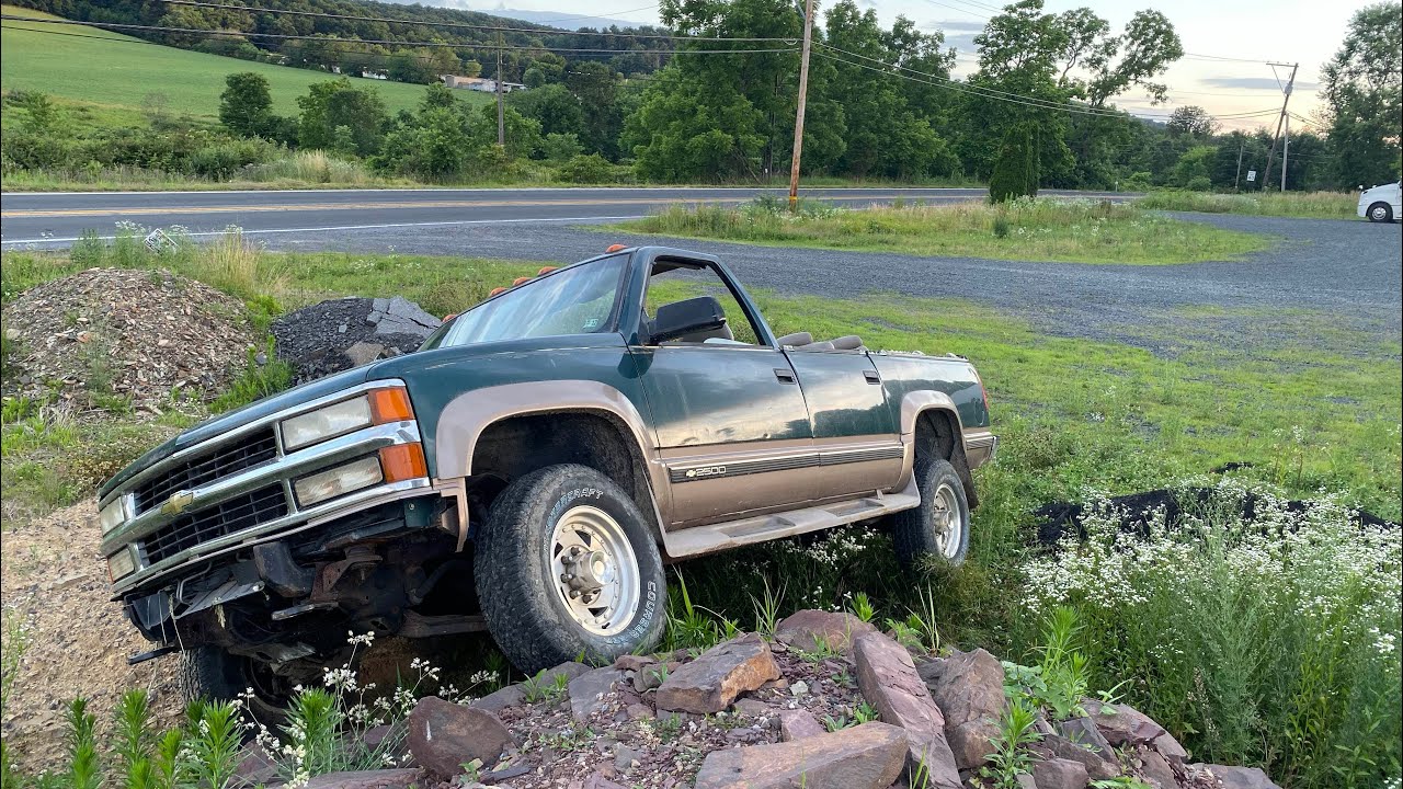 Turning A 1997 6.5L Detroit Diesel Chevy Suburban Into A Truck