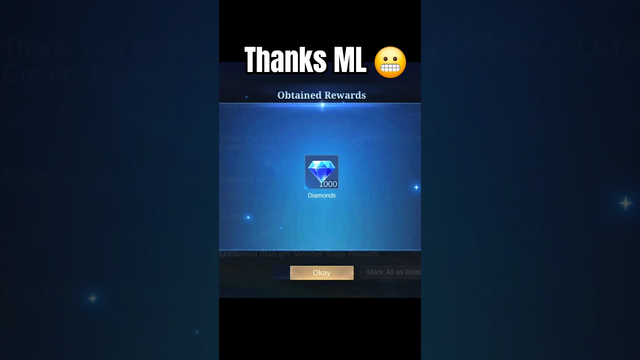 How I Got 1000 Diamonds for FREE in Mobile Legends! 🔥 (No Top Up Trick)