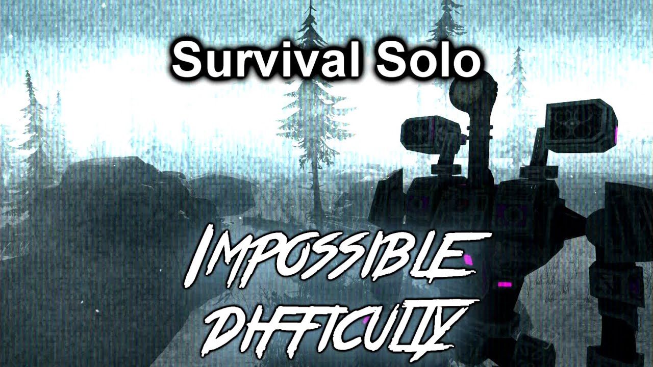 Slendytubbies: The Devil Among Us | Frost Base - Survival Solo (IMPOSSIBLE)