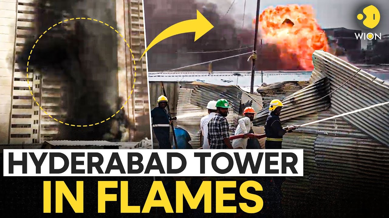 Hyderabad Building Fire: Massive Fire Erupts At 52-Storey High-Rise In Hyderabad | Originals