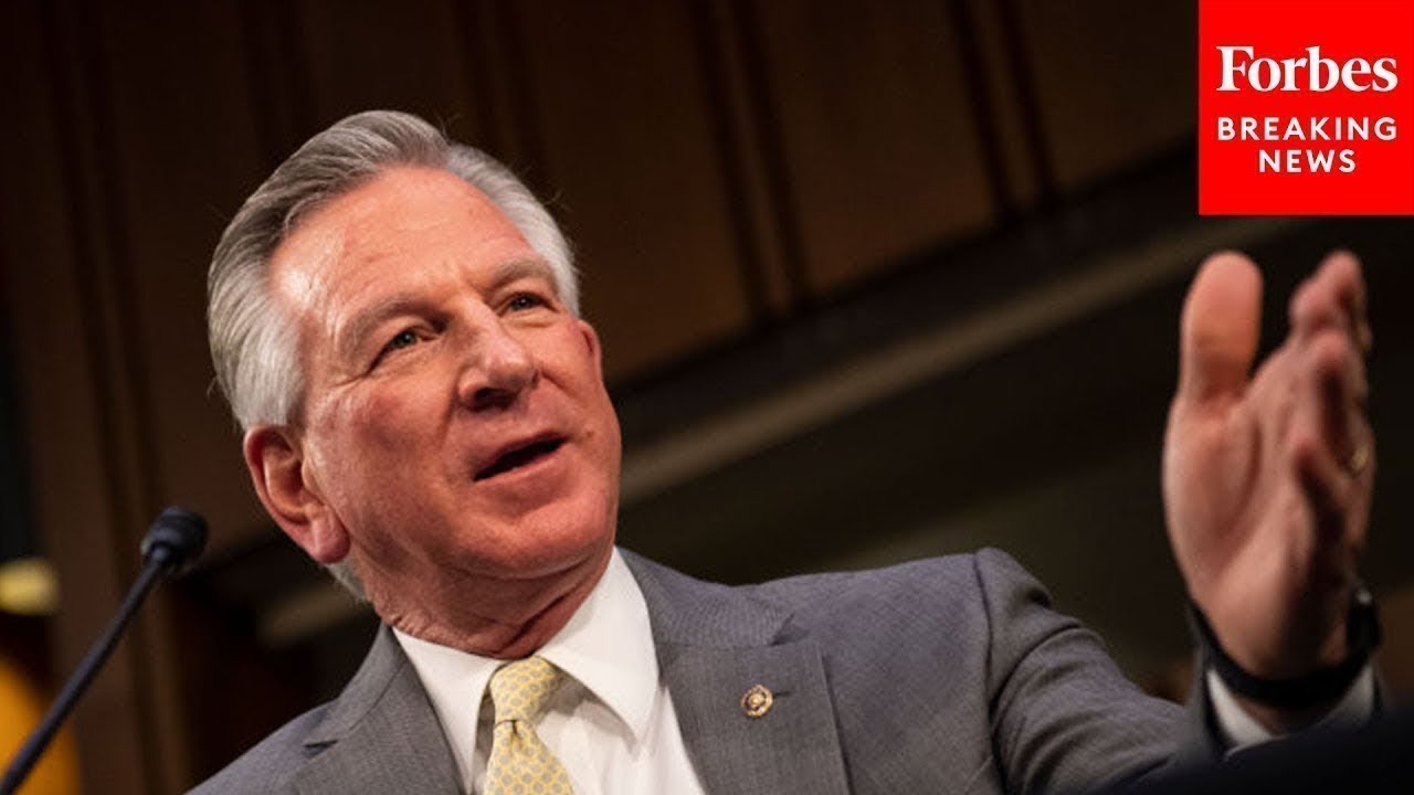 Tommy Tuberville Blasts Biden In Fiery Senate Floor Speech