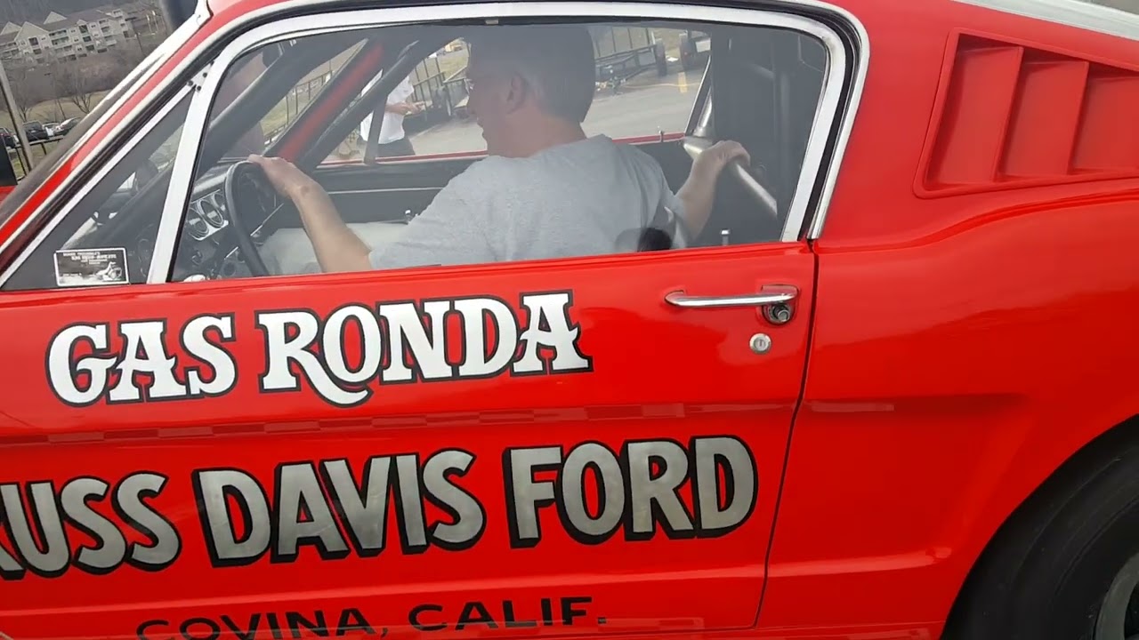 The Gas Ronda SOHC Mustang and the Dave Strickler altered wheel base Hemi.