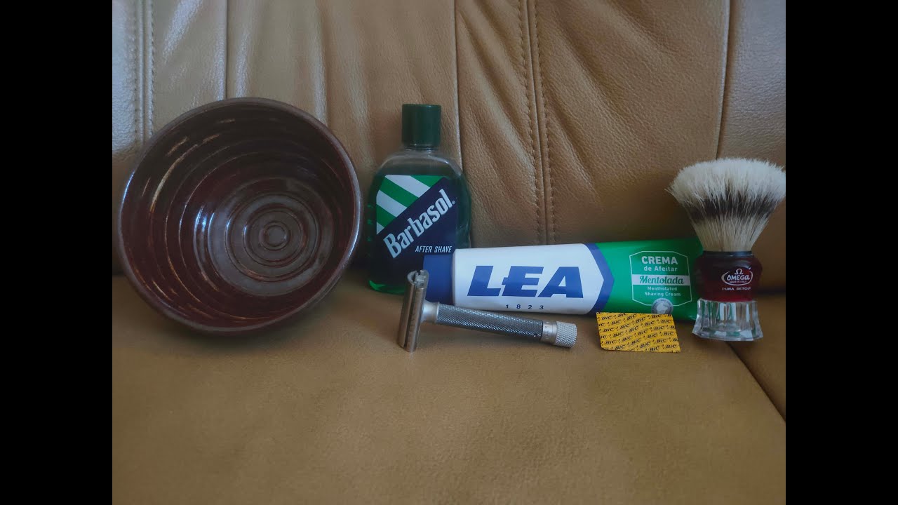 Морозный #забрив с Parker Variant/Bic Chrome/Lea Mentolada/Omega 81052/Barbasol/Мужской мир