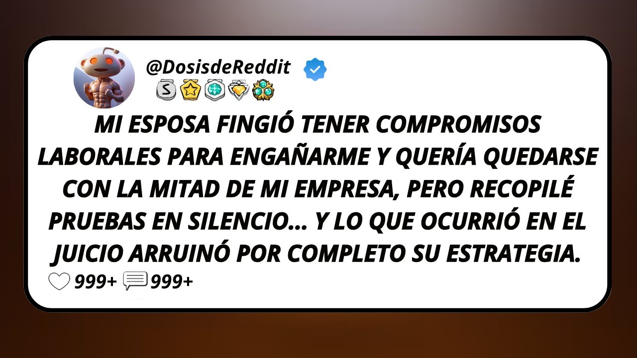 Mi Esposa Fingió Tener Compromisos Laborales Para Engañarme Y Quería Quedarse Con La Mitad De Mi...