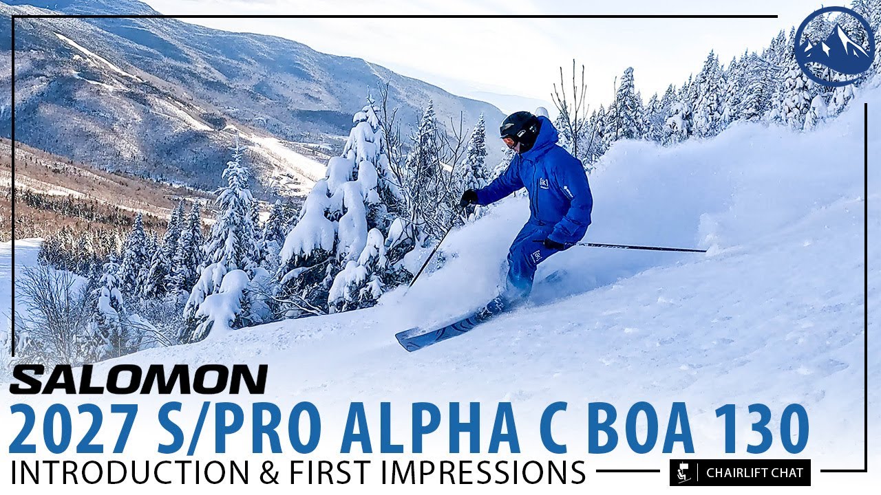2027 Salomon S/Pro Alpha C BOA 130 Ski Boot Introduction and First Impressions with SkiEssentials