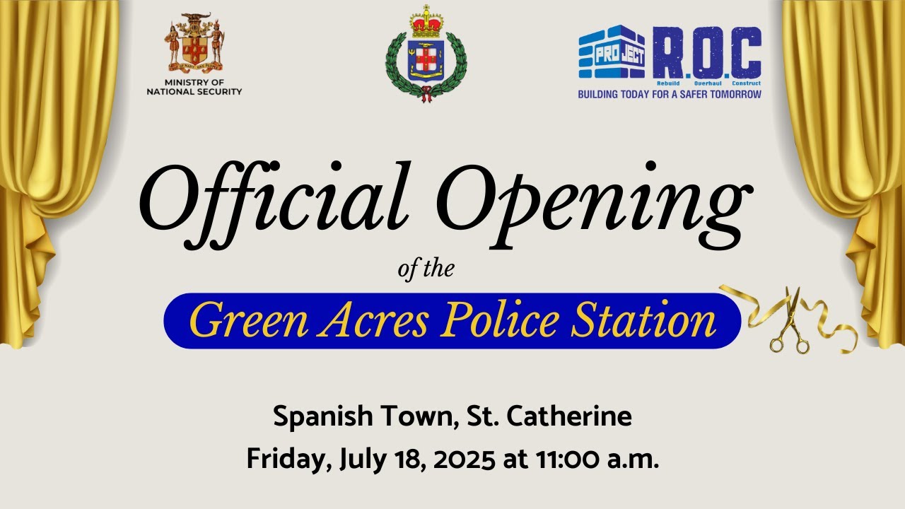 Green Acres Police Station- Official Opening
