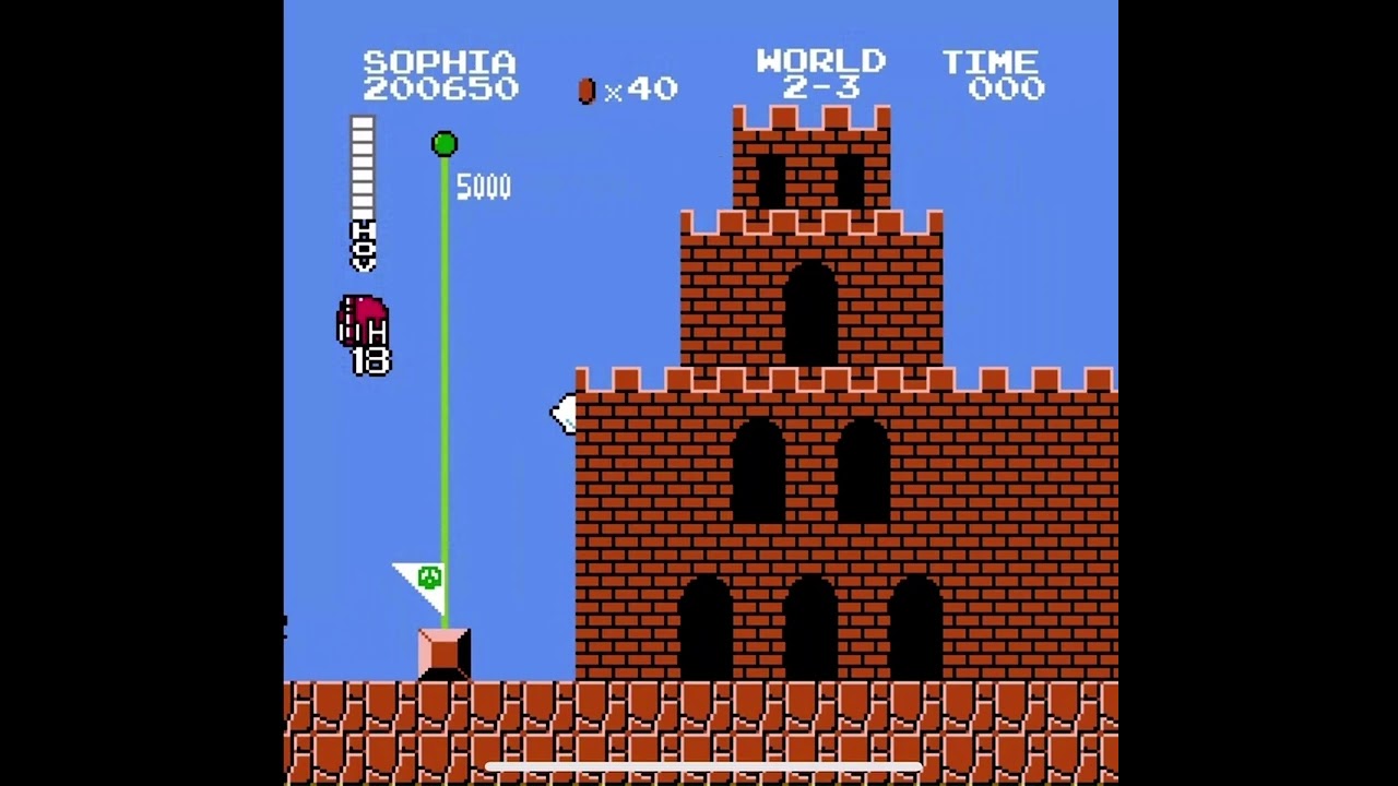 SUPER MARIO CROSSOVER 1.0 with SOPHIA THE THIRD (Jason) INVINCIBILITY HACK