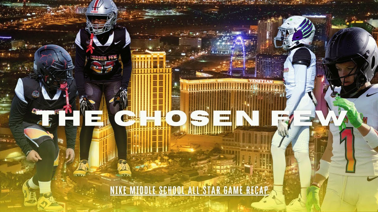 Nike Chosen Few Middle School All-Star Game Highlights | Las Vegas | Elite Youth Football